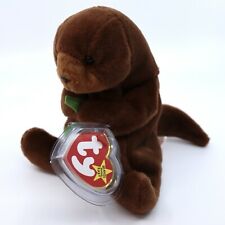 Ty Beanie Babies - Seaweed Otter 1996 **RARE, ERRORS** (Retired, Baby) #4080 for sale  Shipping to Canada