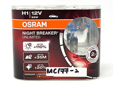 Lâmpadas de halogênio ilimitadas OPENBOX H1 Osram Night Breaker 64150NBU-HCB MC177 comprar usado  Enviando para Brazil