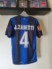 Usado, Camiseta deportiva rara original del Inter de Milán 2012/2013 de Javier Zanetti pequeña segunda mano  Embacar hacia Argentina