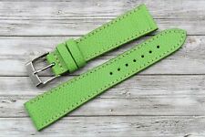 Usado, Acessórios promocionais relógios pulseira de relógio feita à mão couro real verde feito na Itália comprar usado  Enviando para Brazil