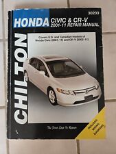 chilton honda civic cr manual for sale  Ridgecrest