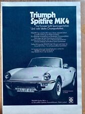 Triumph spitfire roadster gebraucht kaufen  Aßlar