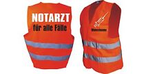 Weste notarzt karneval gebraucht kaufen  Baesweiler