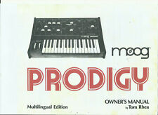 Moog prodigy manual1981 for sale  Shipping to Canada