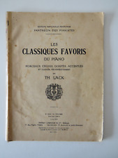 Classiques piano 2ème d'occasion  Bordeaux-