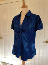 Blue satin short for sale  READING