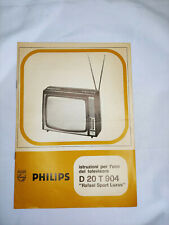 Televisore philips vintage usato  Roma