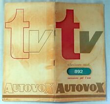 Televisore autovox 892 usato  Roma