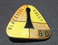 Blackpool rally badge for sale  DALKEITH