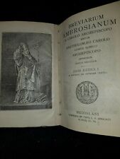 Art.r301114gs breviarium ambro usato  Milano