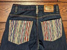 Jeans jeans masculino COOGI bordado bolsos traseiros tamanho 32x34 comprar usado  Enviando para Brazil