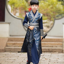 Used, Children's Costume Brocade Satin Chinese Traditional Knight-Errant Style Hanfu for sale  Shipping to South Africa
