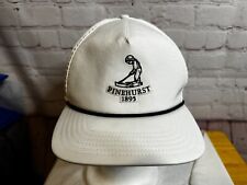 Usado, Boné de golfe vintage Pinehurst 1895 campo de golfe PGA 6 painéis corda snapback comprar usado  Enviando para Brazil