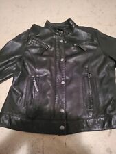 Lederjacke damen gr gebraucht kaufen  Haag