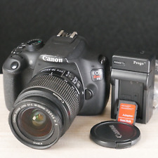 Kit de câmera digital DSLR Canon EOS Rebel T5 18MP com lente 18-55mm *TESTADO* W 2GB SD comprar usado  Enviando para Brazil