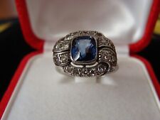 anello blu zaffiro usato  Desenzano Del Garda
