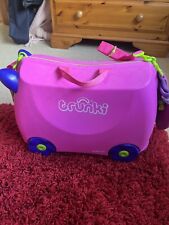 Trunki suitcase pink for sale  IPSWICH