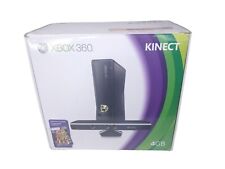 VACÍO Microsoft Xbox 360 S Slim 4 GB Paquete Kinect CAJA ORIGINAL + SOLO MANUAL segunda mano  Embacar hacia Argentina