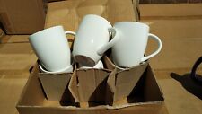 Set Of White Classic Mugs 250ml each Set Of 6, used for sale  COVENTRY