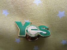 Badge celtic yes for sale  RENFREW