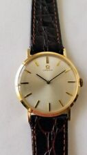 Relógio de pulso masculino vintage Omega ultrafino ouro maciço 14K comprar usado  Enviando para Brazil