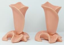 Pair pink calla for sale  Shipping to Ireland