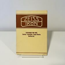 Zeiss ikon catalogue for sale  CARDIFF
