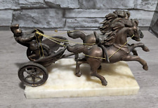 Vintage bronze charioteer for sale  Durham