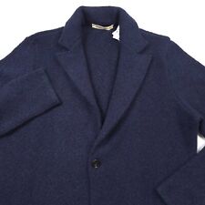 Jaqueta suéter azul ponto piquet Maurizio Baldassari masculina tamanho Itália 50 US$ 995 comprar usado  Enviando para Brazil