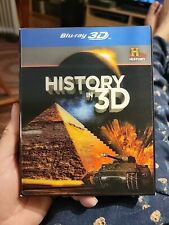 History in 3d (Blu-ray, 2012, conjunto de 3 discos) History Channel  segunda mano  Embacar hacia Argentina