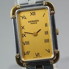Nova Bateria ◆Exc+5◆ Hermes Croisiere Relógio Feminino de Quartzo QZ Dourado Do JAPÃO comprar usado  Enviando para Brazil