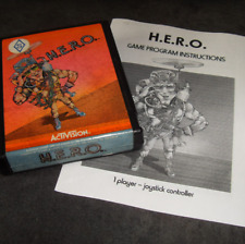 RARE SECAM Hero H.E.R.O. 1984 Atari 2600 VCS + notice Activision comprar usado  Enviando para Brazil