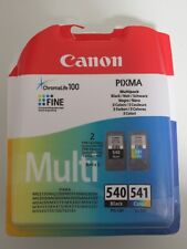 Genuine Canon PG-540 Black & CL-541 Colour Ink Cartridges For TS5150 MX435 MX475 for sale  Shipping to South Africa