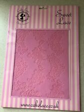 Used, Cake Lace Claire Bowman Sweet Lace Mat Mould Silicone Cake Decoration for sale  Shipping to South Africa