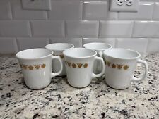 Usado, Conjunto de 5 xícaras de café Corelle Butterfly Gold, 10 oz comprar usado  Enviando para Brazil