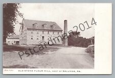 Stone Flour Mill SALUNGA Pennsylvania—Landisville LANCASTER County Antique 1910s, used for sale  Shipping to Canada