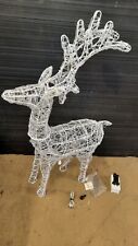 Reindeer acrylic silhouette for sale  WATFORD