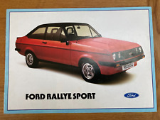 1978 ford escort for sale  LONDON