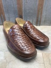 Florsheim brownwoven leather for sale  Shipping to Ireland