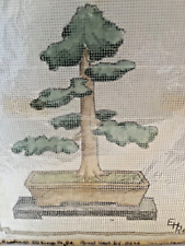 Bonsai custom needlepoint for sale  Wilmette