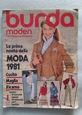 Burda 1981 con usato  Arezzo