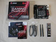 Placa-mãe MSI B450I GAMING PLUS AC AMD WI-FI Mini-ITX na embalagem original comprar usado  Enviando para Brazil