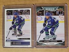 Vancouver Canucks Quinn Hughes 2 Card Lot, used for sale  Shipping to South Africa