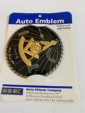 Mason's Masonic Auto Emblem Vintage Harry Klitzner Co. NOS for sale  Shipping to South Africa