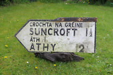 vintage road signs for sale  Ireland