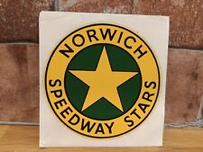 Vintage norwich speedway for sale  BIDEFORD