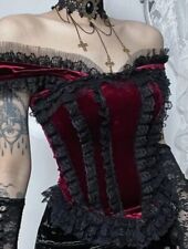 Gothic top corsage gebraucht kaufen  Berlin