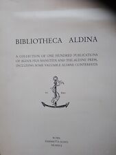 Biblioteca aldina collection usato  Frascati