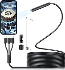 Used, Endoscope Inspection Camera with Light - Hopefox Borescope Snake Camera, 1920P H for sale  Shipping to South Africa