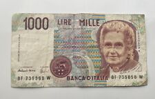 Banconote mille 1000 usato  Siena